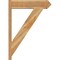 Ekena Millwork Traditional Rough Sawn Arts and Crafts Outlooker, Western Red Cedar, 8"W x 32"D x 44"H OUT08X32X44TRA03RWR - alternate 3